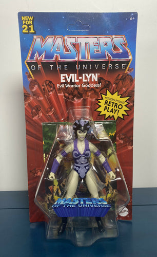 NEW 2021 Mattel -  Masters of the Universe 5.5” Retro Action Figure: EVIL-LYN