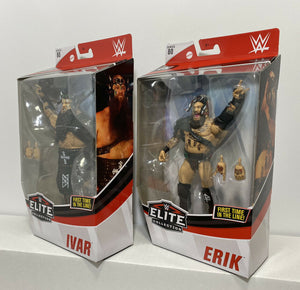 2020 WWE Elite Collection Series 80 2-Pack: ERIK & IVAR (THE VIKING/WAR RAIDERS)