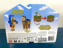 Load image into Gallery viewer, 2021 Minecraft Craft-A-Block Figure 2-Pack: WANDERING TRADER AND LLAMA