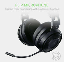 Load image into Gallery viewer, Razer Nari Essential Black Wireless Gaming Headset for PC, Mac, PlayStation 4/5