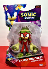 Load image into Gallery viewer, 2023 JAKKS Pacifc Sonic Prime [Netflix] Figure: GNARLY KNUCKLES (Boscage Maze)