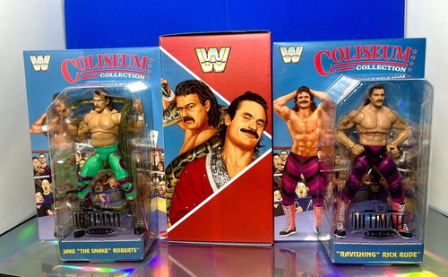 2023 WWE Ultimate Edition Colosseum Collection 2-Pack: Jake Roberts & Rick Rude