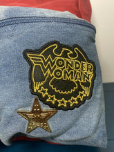 Load image into Gallery viewer, BioWorld DC Classic Wonder Woman (1975) Red Backpack w/ Pins and Patch