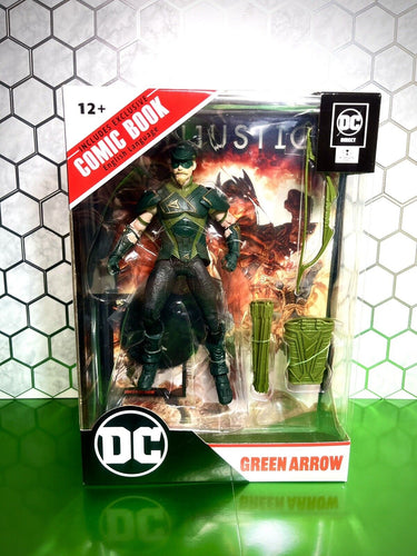 2022 McFarlane Toys - DC Direct Page Punchers - GREEN ARROW w/ Injustice 2 Comic