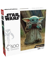 Load image into Gallery viewer, Buffalo Games &amp; Puzzles Disney Star Wars The Mandalorian Sipping My Soup 500pcs
