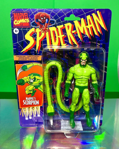 2022 Hasbro Marvel Comics Legends Series Retro Action Figure: MARVEL’S SCORPION