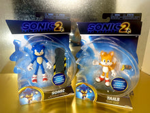 Load image into Gallery viewer, 2021 JAKKS Pacific Sonic the Hedgehog 2 — SONIC &amp; TAILS Action Figure Bundle!
