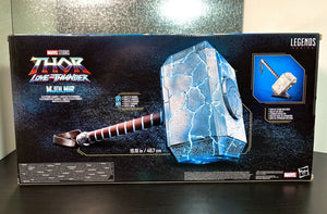 2022 Hasbro Marvel- Thor: Love & Thunder- MJOLNIR 19.18in Hammer Lights & Sounds