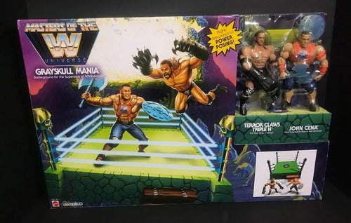 WWE Masters of the Universe Grayskull Mania (Terror Claws Triple H & John Cena)
