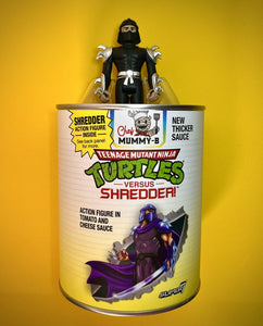 2023 Super7 SDCC Exclusive TMNT - SHREDDER in a Pasta Can ReAction Figure