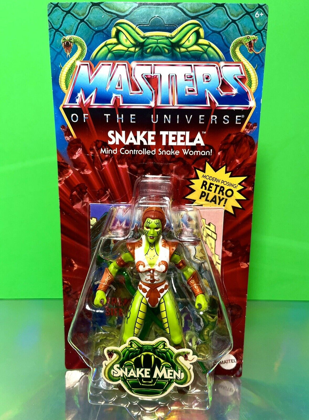 2023 Mattel Masters of the Universe Origins - Snake Men: SNAKE TEELA