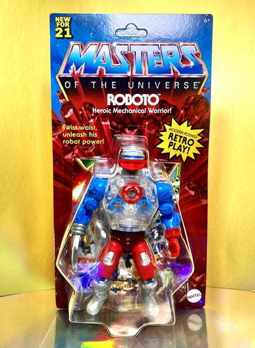2021 Mattel - Masters of the Universe Origins 5.5” Action Figure: ROBOTO