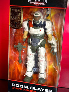 2022 McFarlane Toys - Doom Eternal Figure: DOOM SLAYER (White Armor - Exclusive)