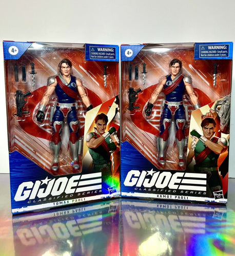 2022 Hasbro G.I. Joe Classified Series - TOMAX PAOLI & XAMOT PAOLI Figure 2-Pack