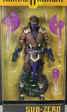 Load image into Gallery viewer, 2021 McFarlane Toys Mortal Kombat 11 Action Figure: SUB-ZERO (Winter Purple)