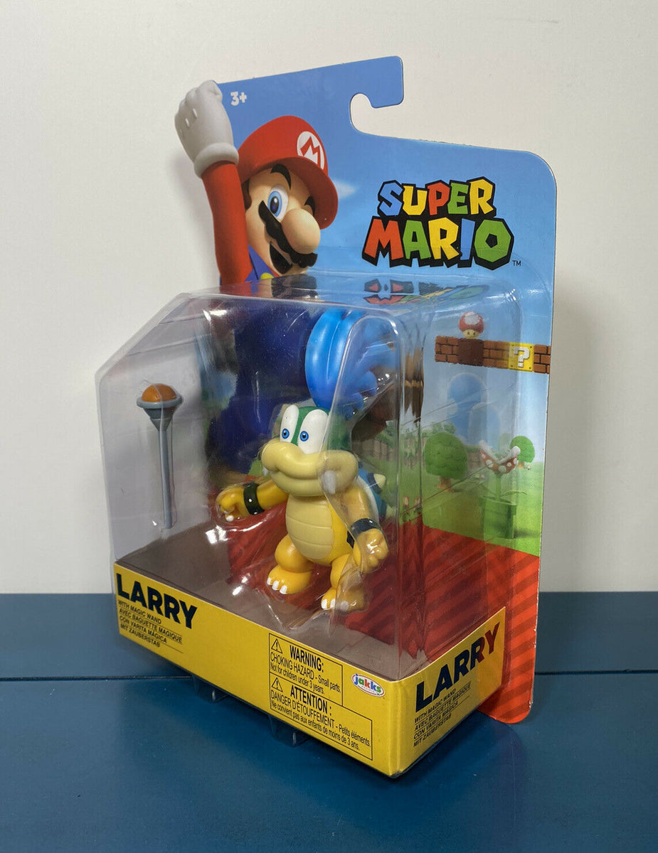 2021 JAKKS Pacific World of Nintendo Action Figure: LARRY KOOPA (w/ Ma ...