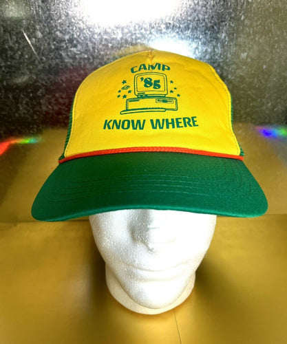 Dustin’s Camp Know Where Hat ‘85 - Stranger Things - Officially Licensed