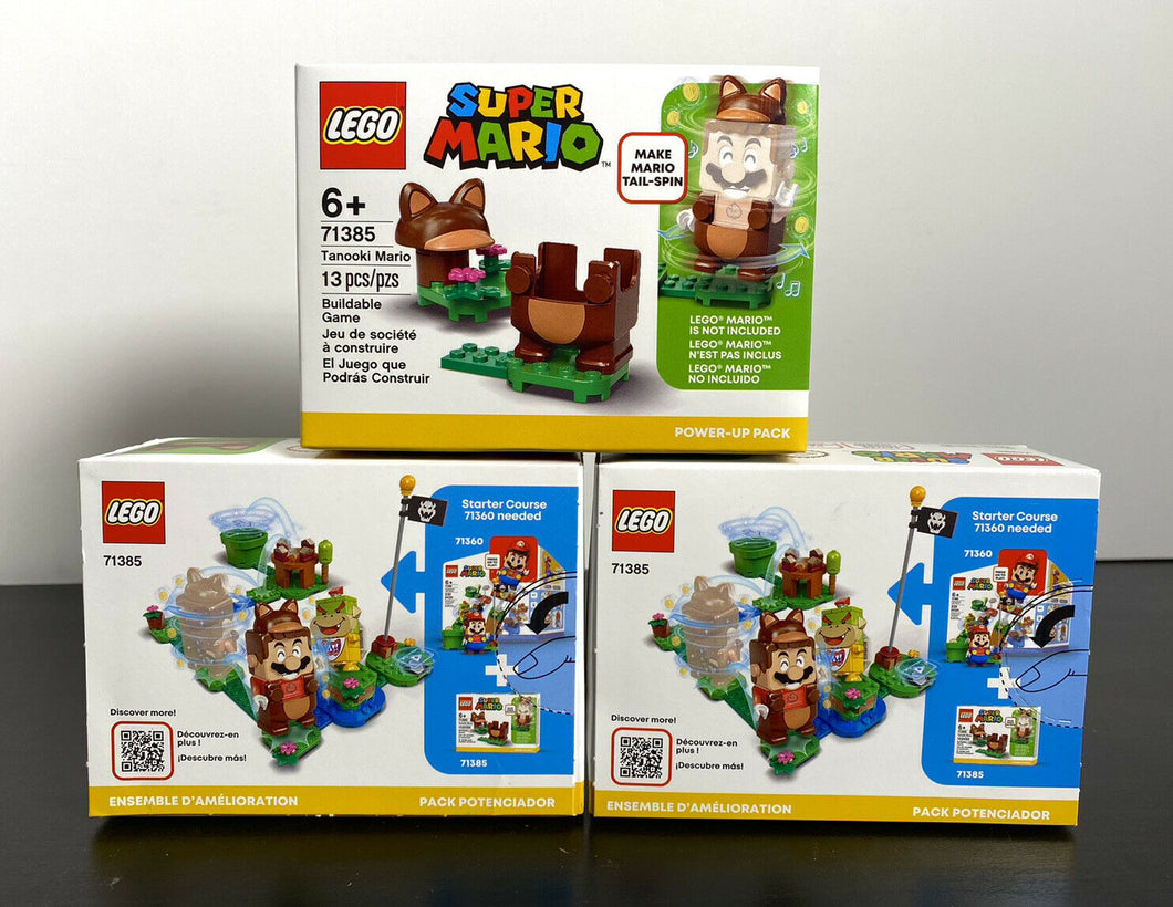 202- LEGO Super Mario Tanooki Mario Power-Up Pack Building Kit (13 Pcs) #71385
