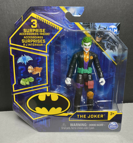 2021 Spin Master DC - The Caped Crusader Figure: THE JOKER (1st Edition)