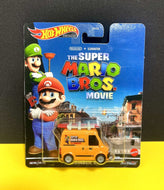 2023 Hot Wheels Real Riders - The Super Mario Bros. Movie - PLUMBER VAN Diecast