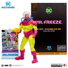 Load image into Gallery viewer, 2024 McFarlane DC Gold Label EE Exclusive - MR. FREEZE (Black Light Edition)