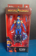 2020 McFarlane Toys Mortal Kombat Action Figure: KITANA (Edenian Blue)