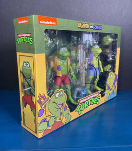 2021 NECA Teenage Mutant Ninja Turtles RASPUTIN & GENGHIS Action Figure 2-Pack