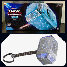 Load image into Gallery viewer, 2022 Hasbro Marvel- Thor: Love &amp; Thunder- MJOLNIR 19.18in Hammer Lights &amp; Sounds