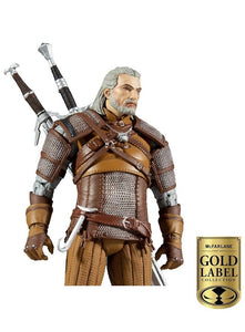 2021 McFarlane Toys Gold Label Series- The Witcher: Wild Hunt -  GERALT OF RIVA