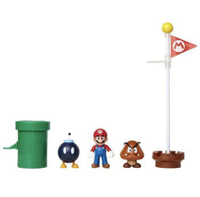 Load image into Gallery viewer, 2019 JAKKS Pacific World of Nintendo | Super Mario | Acorn Plains Diorama Set