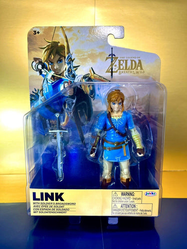 2023 JAKKS World of Nintendo- Breath of the Wild- LINK (w/ Soldier’s Broadsword)