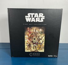Load image into Gallery viewer, Star Wars Fine Art Collection: Scum And Villainy Bounty Hunters Puzzle (100pcs)