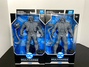 2022 McFarlane DC Multiverse - DC Rebirth - LOBO Figure (Platinum Variant)
