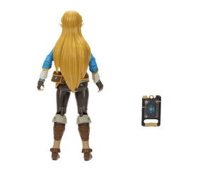 2023 JAKKS World of Nintendo - Breath of the Wild - ZELDA (w/ Shiekah Slate)