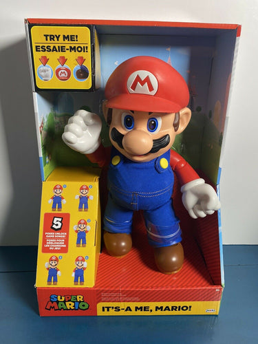 Nintendo Super Mario Its A Me, Mario Motion Activated Sounds 12