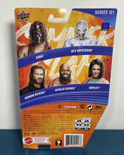 Load image into Gallery viewer, 2021 WWE Summerslam Core Series 121 Action Figure: REY MYSTERIO (Silver Surfer)