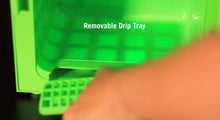 Load image into Gallery viewer, Minecraft Green Creeper Mini Fridge w/Ambient LED Lighting (6.7L, Up To 9 Cans)