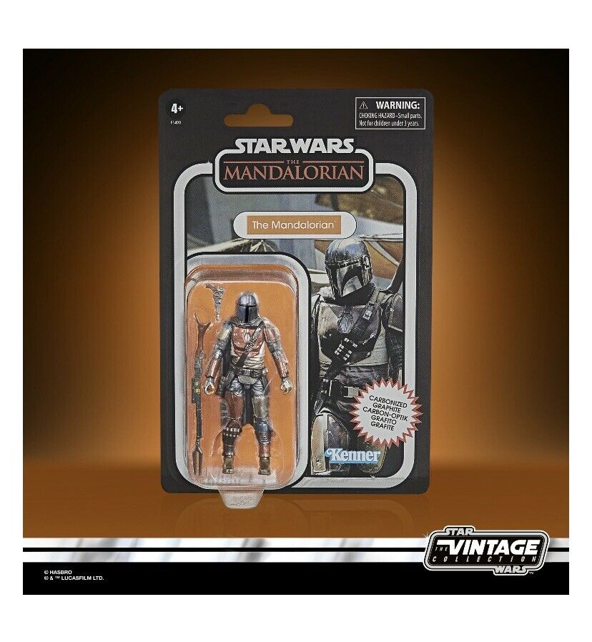 Star Wars The Mandalorian Carbonized Mandalorian The Vintage Collection