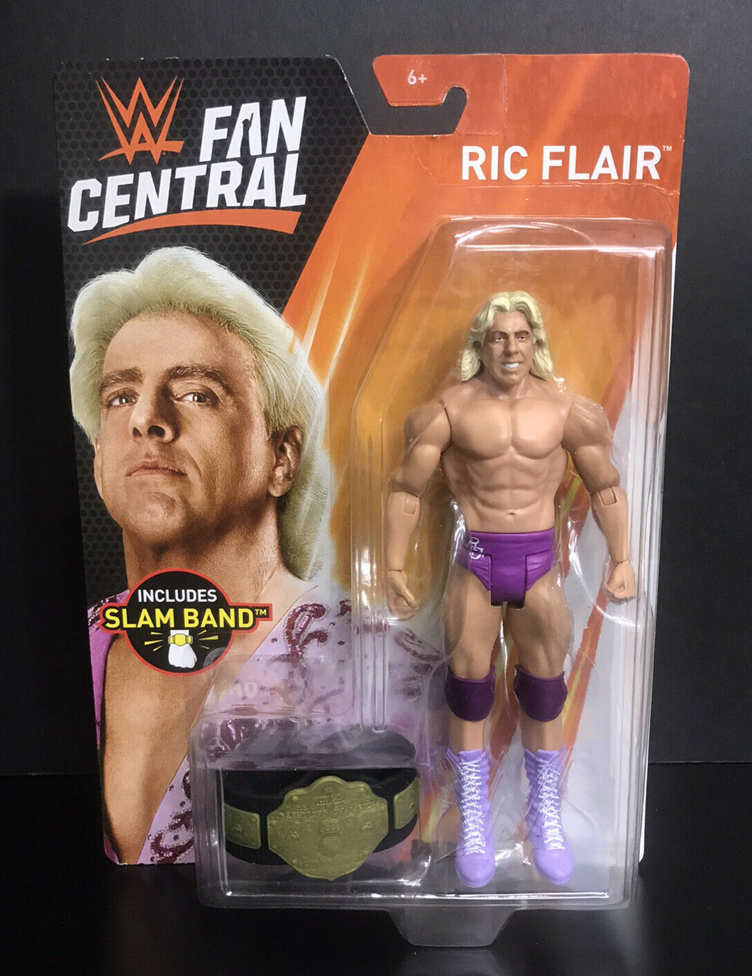 WWE Fan Central Fan Favorites: RIC FLAIR w/ Slam Band (World Heavyweight Title)