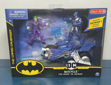 Load image into Gallery viewer, 2020 DC Caped Crusader 1st Edition Exclusive - Batcycle Batman vs. The Joker
