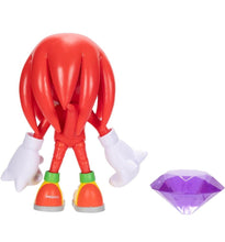 Load image into Gallery viewer, 2024 JAKKS Pacific Sonic the Hedgehog Figure: CLASSIC KNUCKLES (w Chaos Emerald)