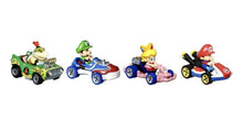 Load image into Gallery viewer, 2023 Hot Wheels Mario Kart 4-Pack: Baby Luigi, Baby Peach, Bowser Jr, Baby Mario