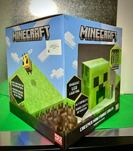 Load image into Gallery viewer, Minecraft Green Creeper Mini Fridge w/Ambient LED Lighting (6.7L, Up To 9 Cans)
