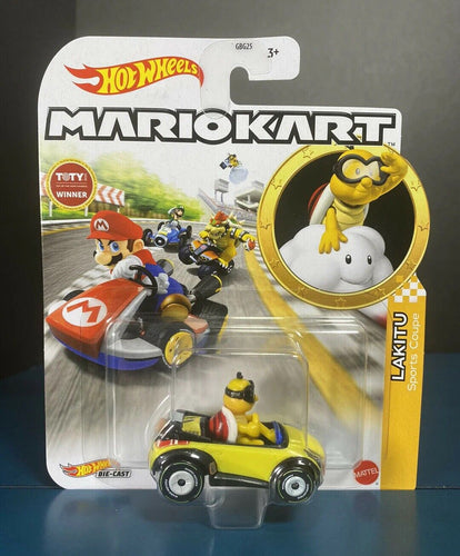 2021 Hot Wheels Mario Kart: LAKITU (Sports Coupe) Die-Cast