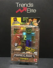 Load image into Gallery viewer, Minecraft ZOMBIE Comic Maker Book Included Figure 3.25&quot; 2019 Mojang