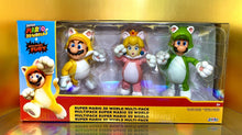 Load image into Gallery viewer, 2021 Super Mario 3D World +  Bowser’s Fury Multi-Pack -  Cat Mario, Peach, Luigi