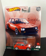 2021 Hot Wheels Premium Real Riders - Car Culture - 1981 Toyota Starlet KP61