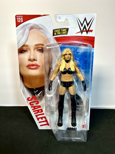 2021 WWE Core Series 120 Figure: SCARLETT (CHASE VARIANT; 1st Time in Line)