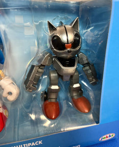 2022 JAKKS Sonic The Hedgehog - Classic Dr. Eggman, Sonic & Mecha Sonic 3-Pack!