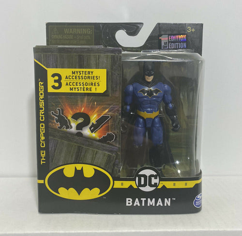 2020 DC Batman: The Caped Crusader- BATMAN 4” (BLUE VARIANT) 1ST EDITION